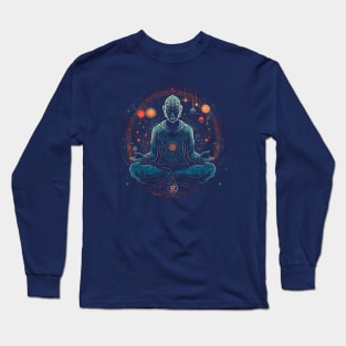 meditator OM Long Sleeve T-Shirt